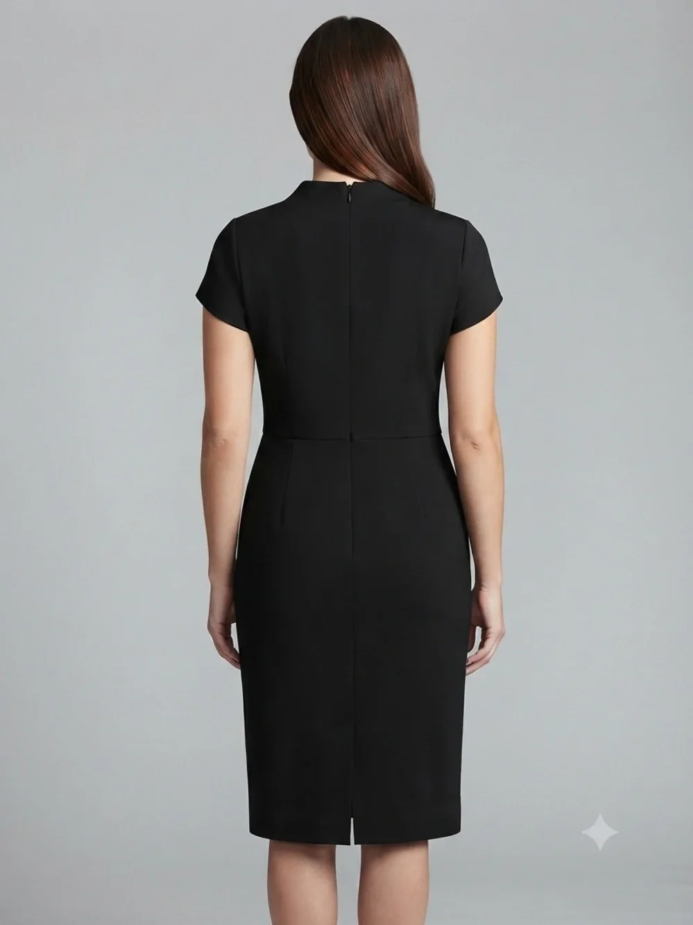 JONES WEAR DRESS Day To Dinner Sheath Dress 16 20.5” p2p Black $90 Retail NWT*